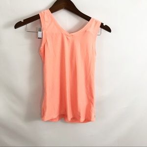 90 degrees Girls orange workout tank top Medium